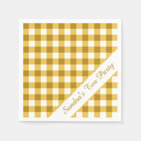 Yellow Gingham