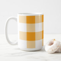 Yellow Gingham Pattern