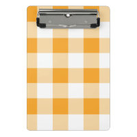 Yellow Gingham Pattern