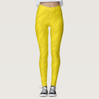Yellow girl leggings