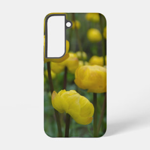Yellow Globeflower Samsung Galaxy Case