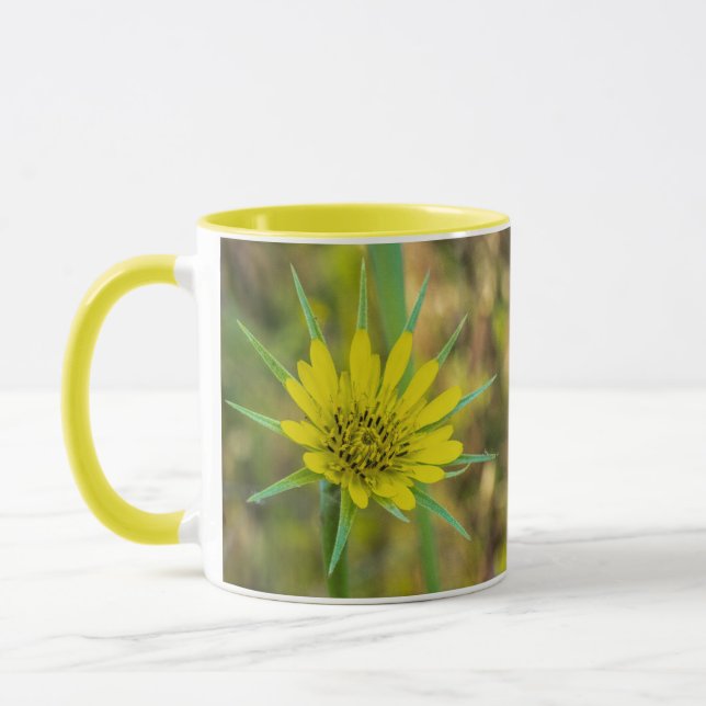 Yellow Goat's Beard Mug (Left)