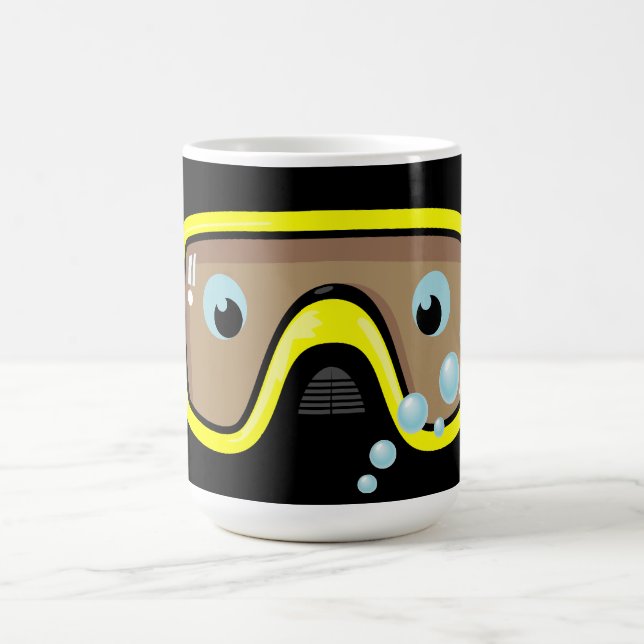 Yellow Goggles Coffee Mug (Center)