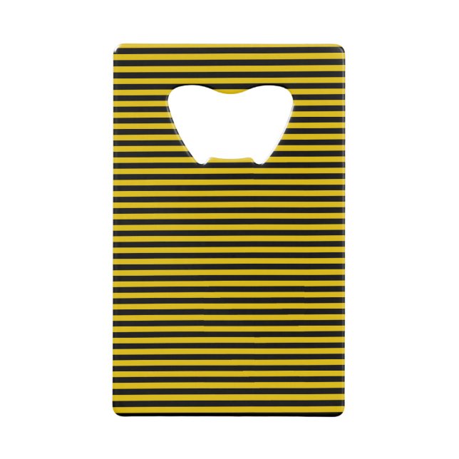 Yellow Gold and Black Striped (Front)