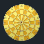 Yellow Gold Dartboard<br><div class="desc">Yellow Gold Dart Board</div>