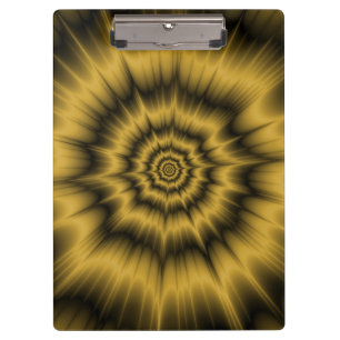 Yellow Gold Explosion Clipboard