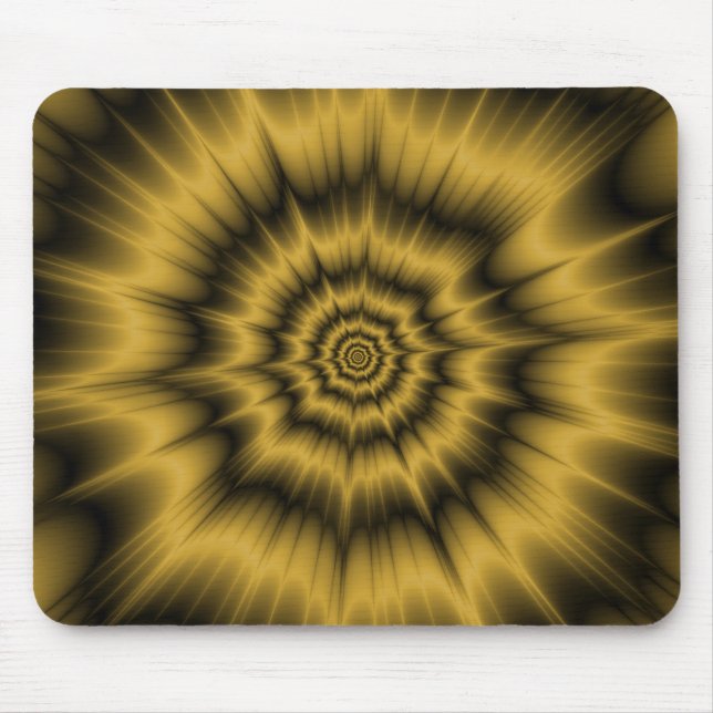 Yellow Gold Explosion Mousepad (Front)