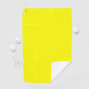 Yellow Golf Towel