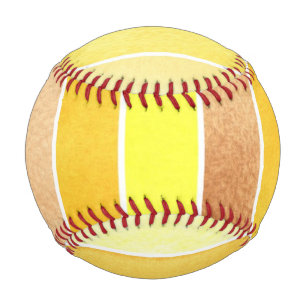 yellow great watercolor background - watercolor baseball
