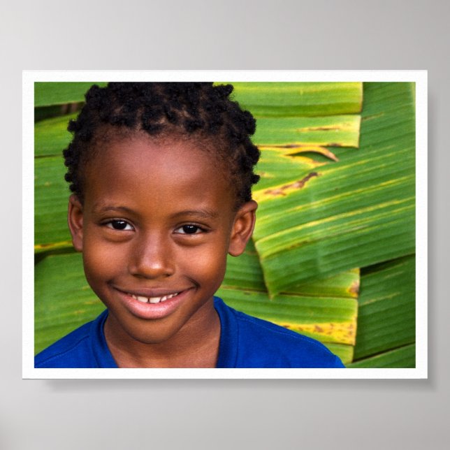 yellow green blue jazz poster (Front)