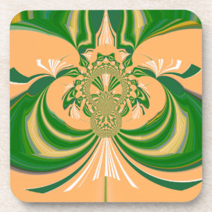 Yellow Green Design. Coaster