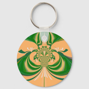 Yellow Green Design. Key Ring