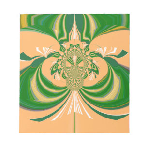 Yellow Green Design. Notepad