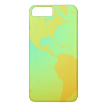 Yellow Green Gold Neon Globe