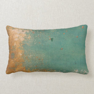 Yellow & Green Mix Lumbar Cushion