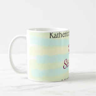 Yellow greenpastel Vow renewal anniversary waterco Coffee Mug