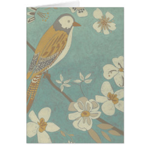 Yellow, Grey and Beige Bird Perched on a Branch