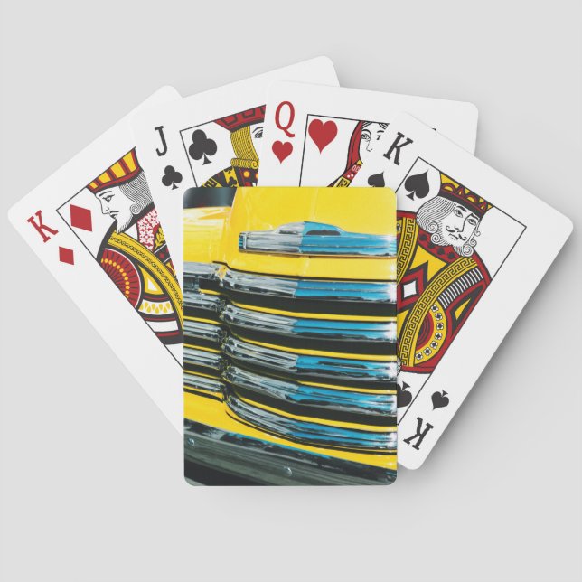 Yellow Grill Playing Cards (Back)