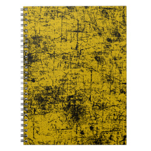 Yellow Grunge Notebook
