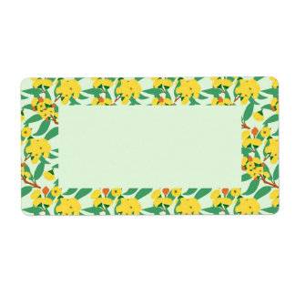 Yellow Gum Tree Flowers