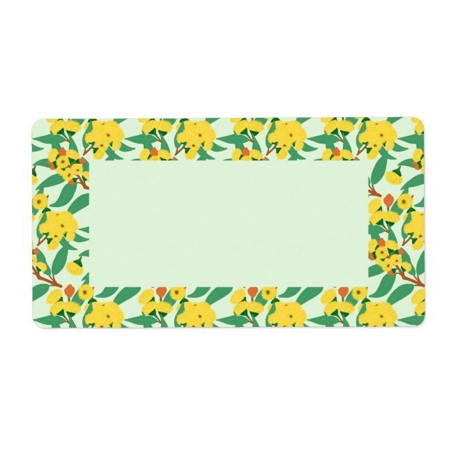 Yellow Gum Tree Flowers (Front)