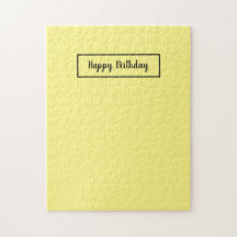 Yellow Happy Birthday Frustrating