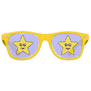 Yellow Happy Star Party Shades