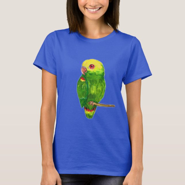 Yellow headed amazon parrot T-Shirt (Front)