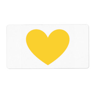 Yellow heart