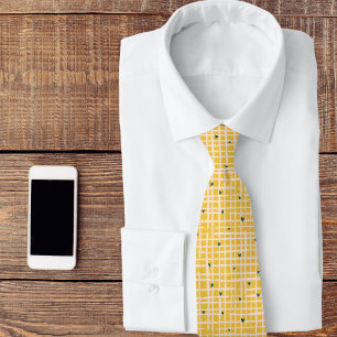 Yellow Heart Tie