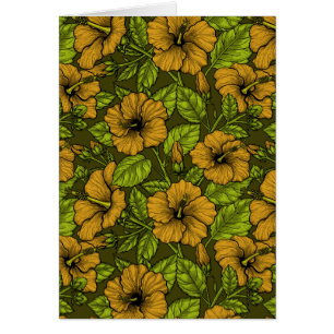 Yellow hibiscus