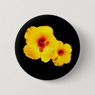 Yellow Hibiscus Badge
