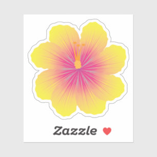 Yellow Hibiscus_Illustration