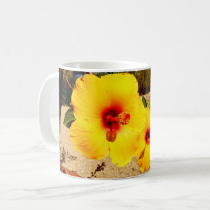 Yellow Hibiscus Mug