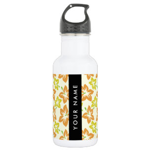Yellow Hibiscus, Orange Hibiscus, Your Name 532 Ml Water Bottle