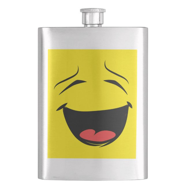 YELLOW HIP FLASK (Front)