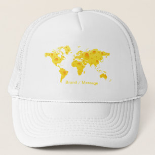 Yellow Holes Cheese Hat