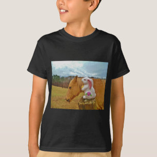 Yellow Horse, Spring Rabbit T-Shirt