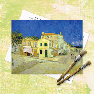 Yellow House Arles France Vincent van Gogh Postcard