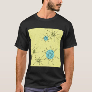 Yellow Iconic Atomic Starbursts T-Shirt