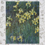 Yellow Irises by Claude Monet, Vintage Fine Art Jigsaw Puzzle<br><div class="desc">Yellow Irises (1914-1917) by Claude Monet is a vintage impressionist fine art nature painting featuring blooming yellow iris flowers growing in a garden. About the artist: Claude Monet (1840-1926) was a founder of the French impressionist painting movement with most of his paintings being "en plein air" (in the open air)...</div>