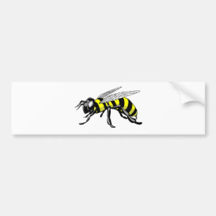 Yellow Jacket Bumper Sticker