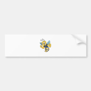 YELLOW JACKET HORNET BUMPER STICKER