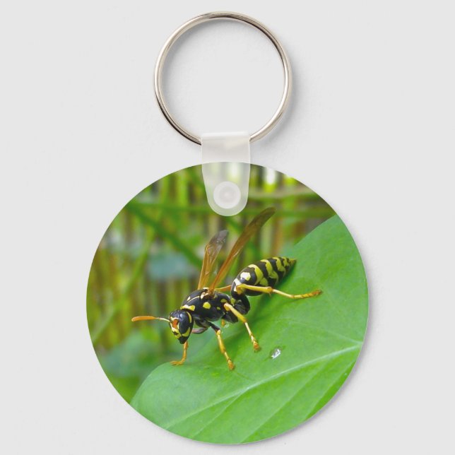 Yellow Jacket Keychain (Front)