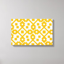 Yellow Jamdani Design