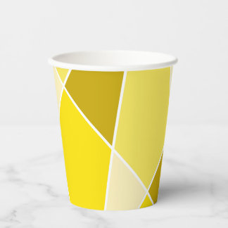 Yellow JanaiCreates Color Collection Paper Cups