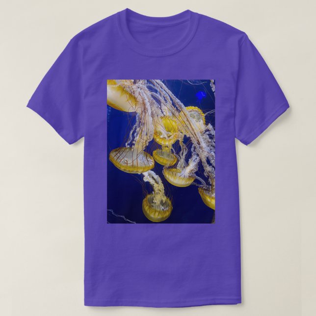 Yellow Jellyfish T-Shirt (Design Front)