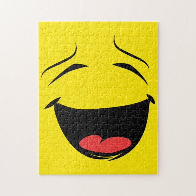 YELLOW JIGSAW PUZZLE (Vertical)