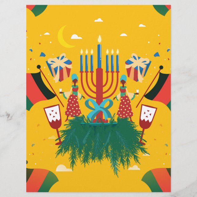 yellow Kwanzaa (Front)