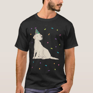 Yellow Lab Birthday  Party Pet Labrador Retriever  T-Shirt